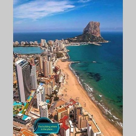 Comfy Sea View Apartment With Parking Calpe Exterior foto