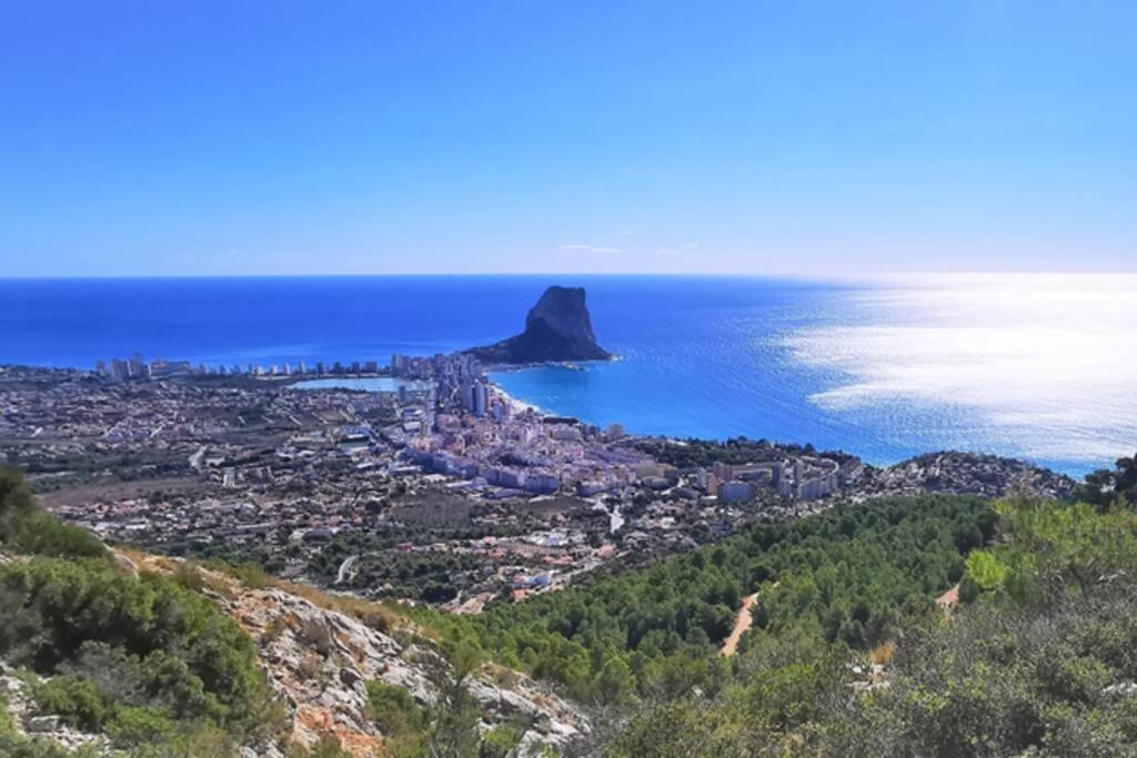 Comfy Sea View Apartment With Parking Calpe Exterior foto